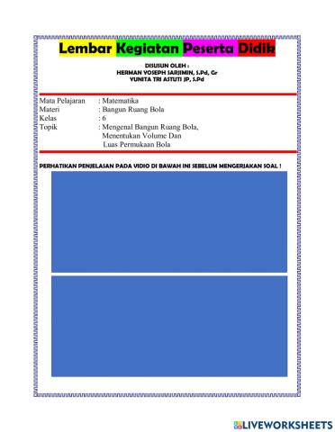 HERMAN YOSEP S.SPd,Gr & YUNITA TRI ASTUTI JP, S.Pd