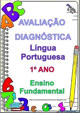 Avaliação diagnóstica do 1° ano