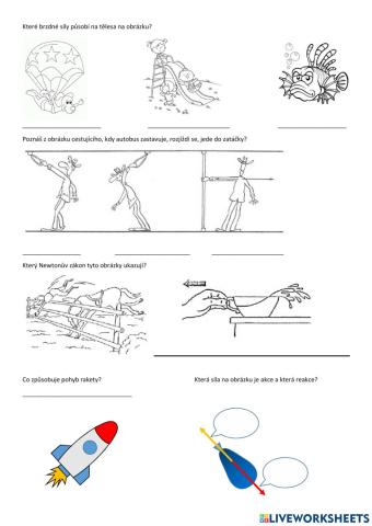 Newtonovy pohybové zákony