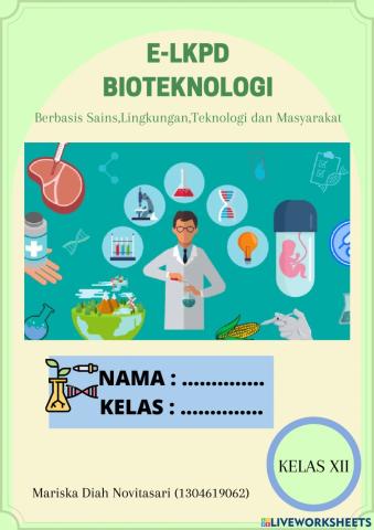 E-LKPD Bioteknologi