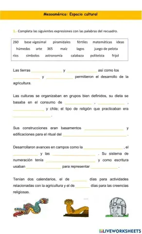 Mesoamérica: Espacio cultural