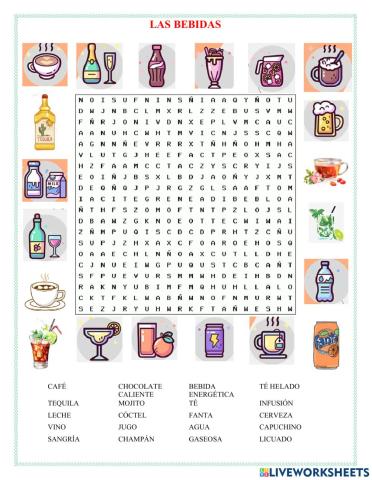 Las bebidas