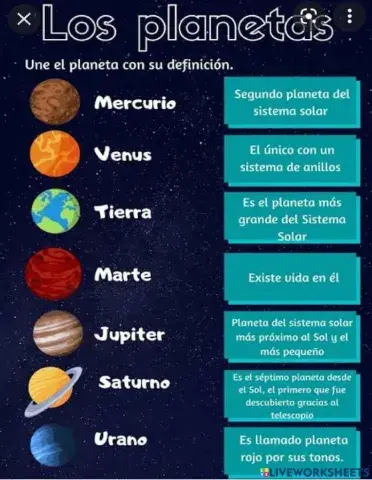 El sistema solar