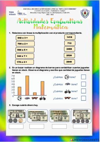 Evaluación Final Matemáticas
