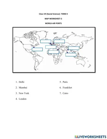 Major Air Ports of the World