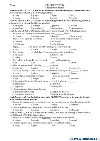 Đề số 14 ( vao 10 )