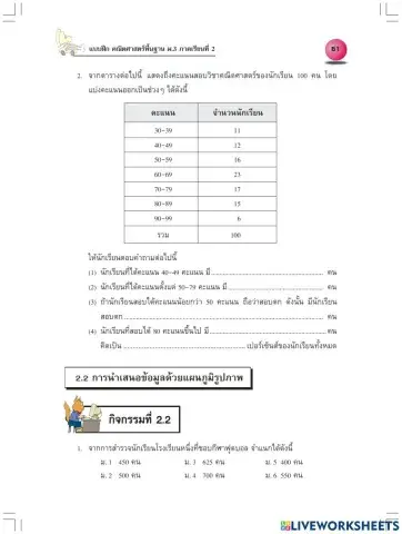 สถิติ ม.1
