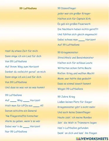 99 Luftballons