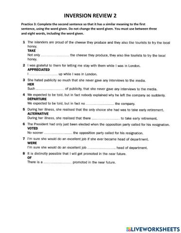 Day 67 Rewrite inversion