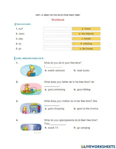 Grade 5-Tieng Anh-Unit 13-workbook