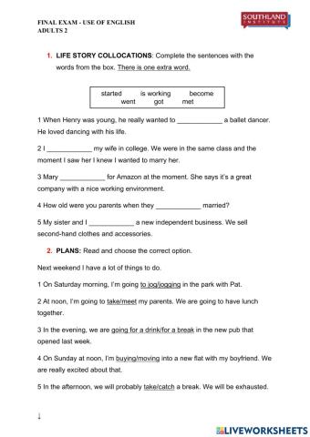Adults 2 - 2023 -IS - Use of English