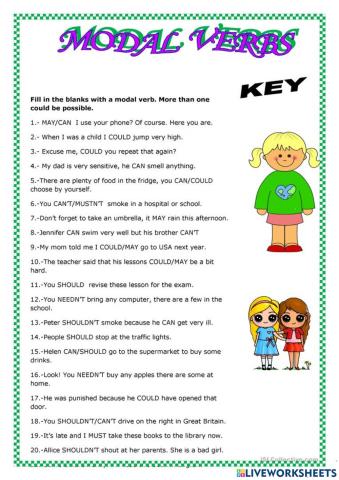 Modal Verbs