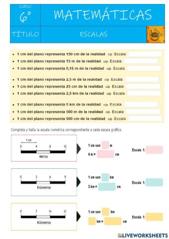 Escalas
