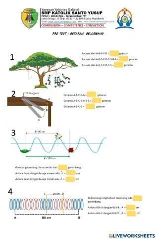 Pre tes getaran dan gelombang