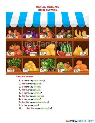 There is there are questions