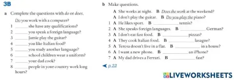 Present Simple (questions)