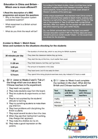 Western vs Asian education