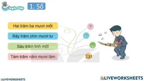 Toán luyện tập chung