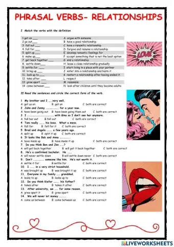 Phrasal Verbs - Relationships