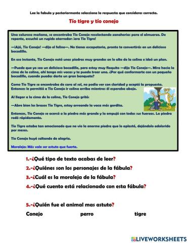 Tio tigre y tio conejo