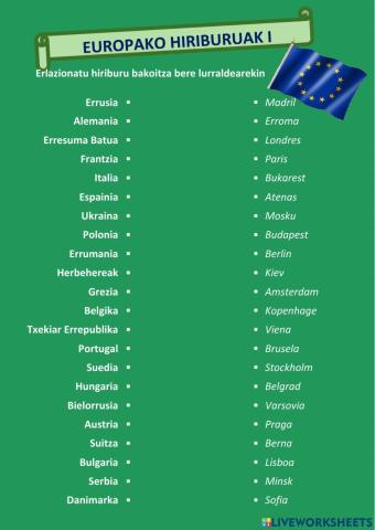 Euripoako hiriburuak I