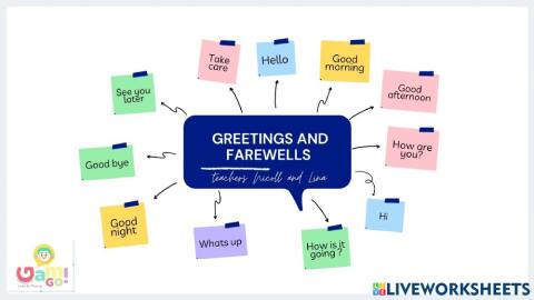 Greetings and farewells