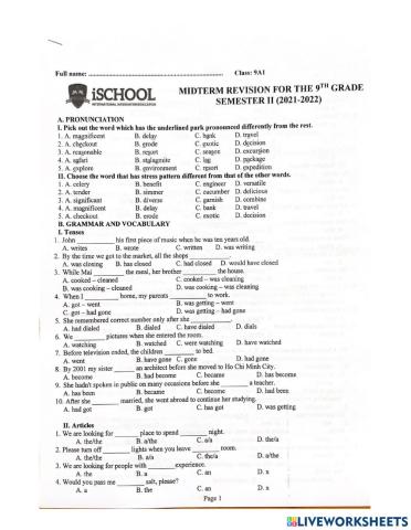 E9 ĐỀ CƯƠNG GIỮA HK2 MOET (PART 1)