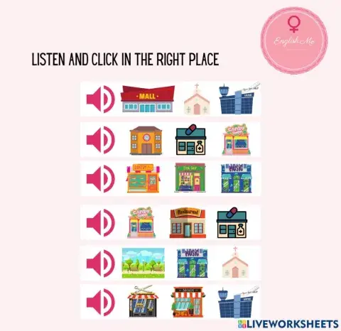 Places (listening activitie)