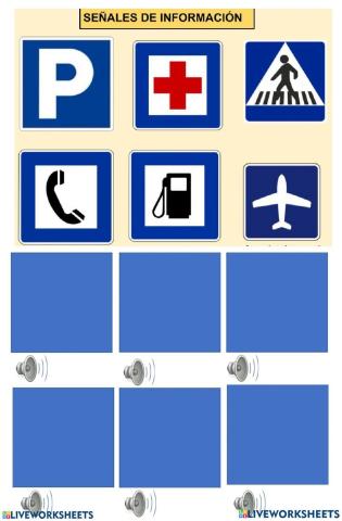 Señales informativas