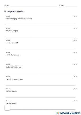 Self introductions: listening & speaking