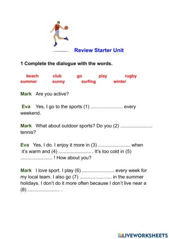 Present simple review