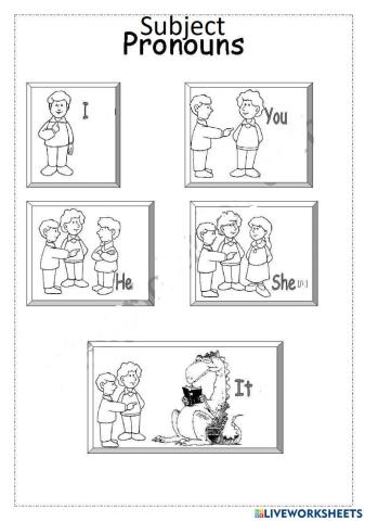 Subject pronouns