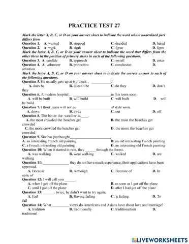 Lttn practice test 27