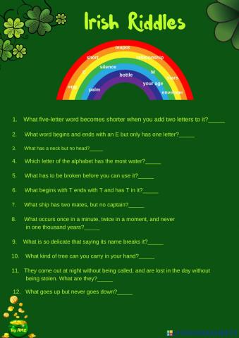 Irish Riddles