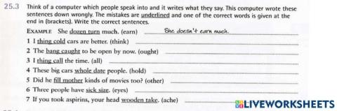 Final sounds practice -2