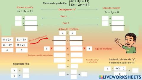Método de igualación xxd