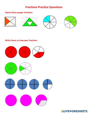 Fractions Practice