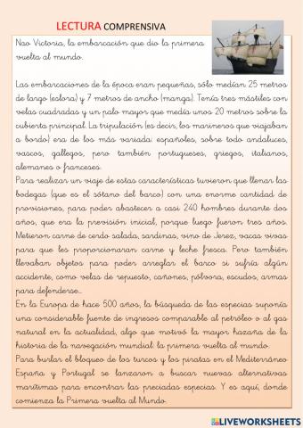 Comprensión Lectora