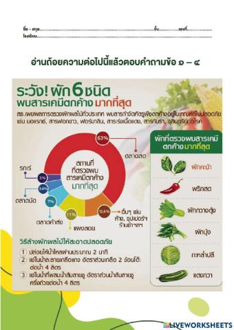 แบบฝึกทักษะ เล่ม 2 (ม.1)
