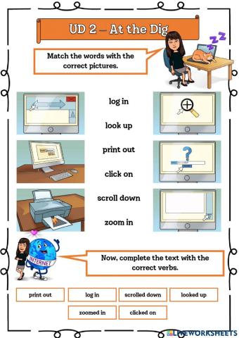 6º UD 2 At the dig - Ficha 6