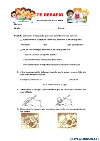 Aplicación de Principios de Caligrafía.