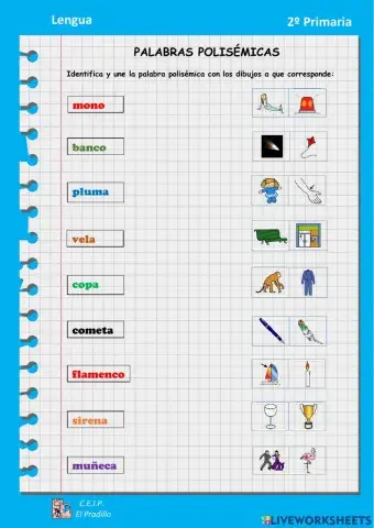 Palabras polisémicas