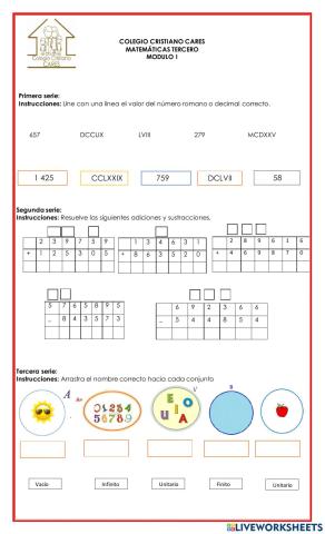 Examen de Matemáticas