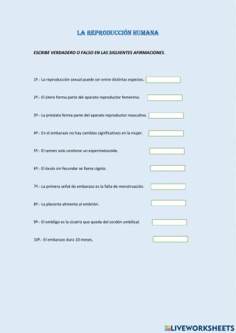 La reproducción