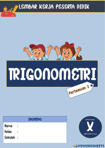Lkpd perbandingan trigonometri pert 2