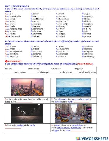 Unit 9- houses in the future