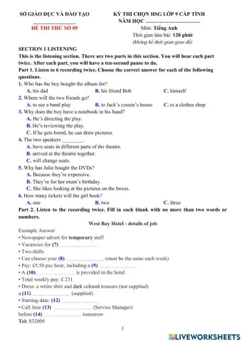 EL9 đề thi học sinh giỏi số 9