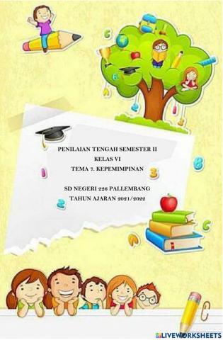 PTS Tema 7 Kelas 6