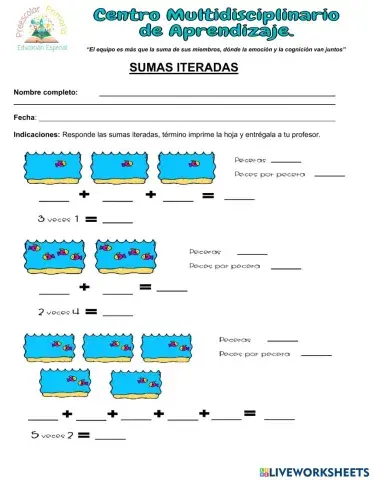 Sumas iteradas