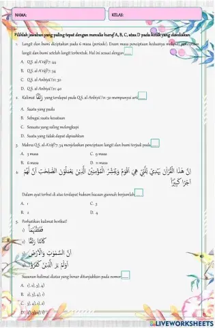 Al-Qur'an: Alam semesta sebagai tanda kekuasaan Allah swt.